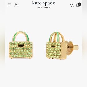 Kate Spade New York Sweet Treasures Mini Purse Studs